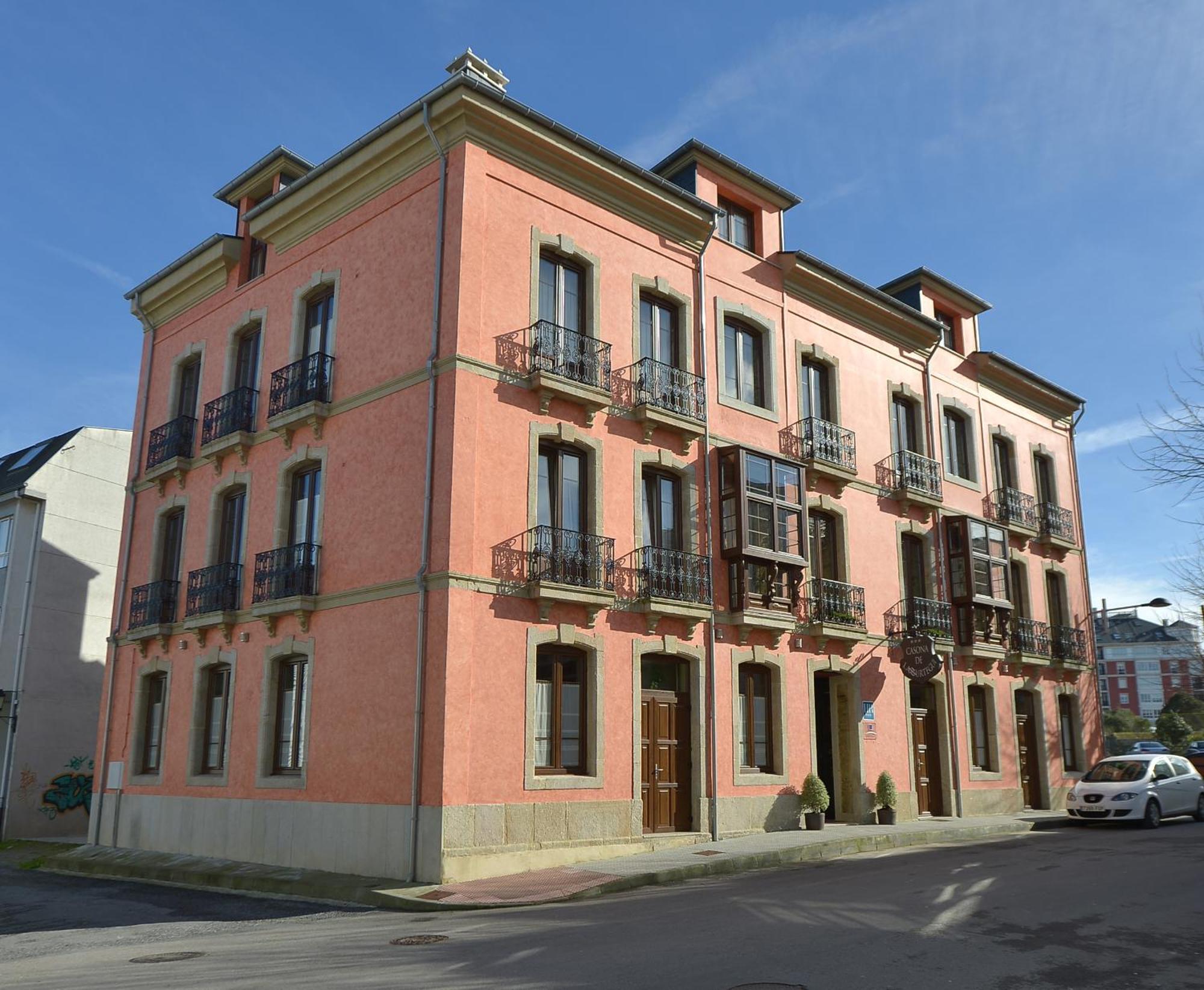 La Casona De Lazurtegui Hotell Ribadeo Exteriör bild